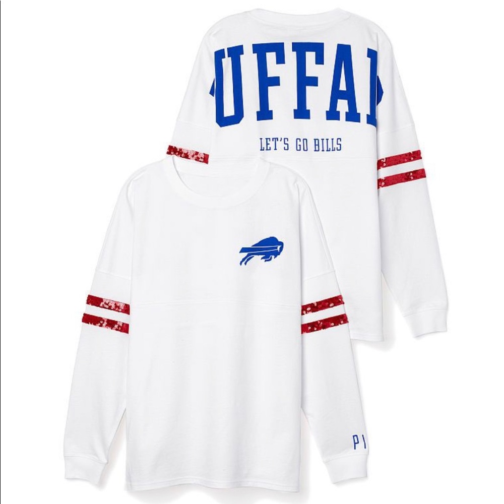 Victoria’s Secret Pink Buffalo bills long sleeve